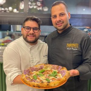 Renato Ruggiero dedica una pizza all’amico e maestro Carlo Sammarco