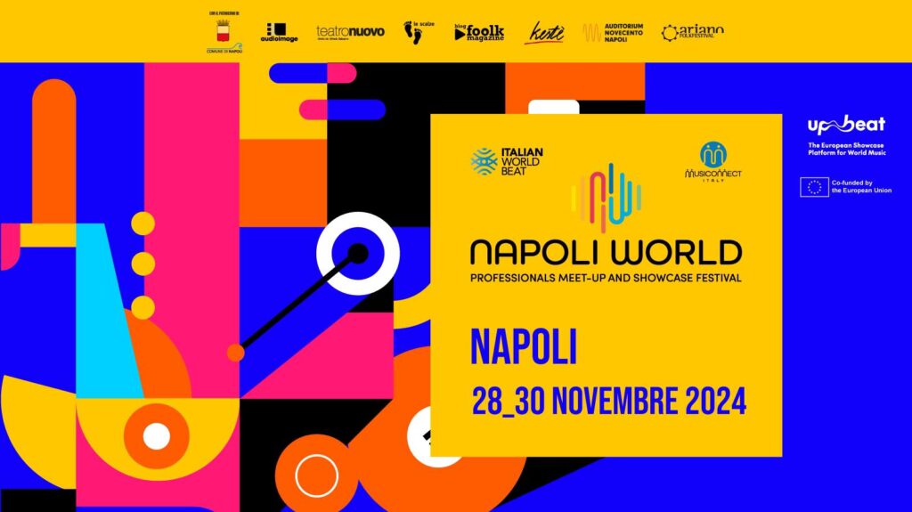 A fine novembre la quarta edizione di “NAPOLI WORLD” 2024 – professional meet up and showcase festival con la direzione artistica di Enzo Avitabile