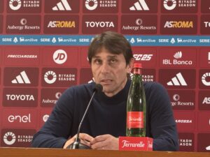 Conte sul match all’Olimpico: “I calciatori della Roma hanno visto una partita diversa”