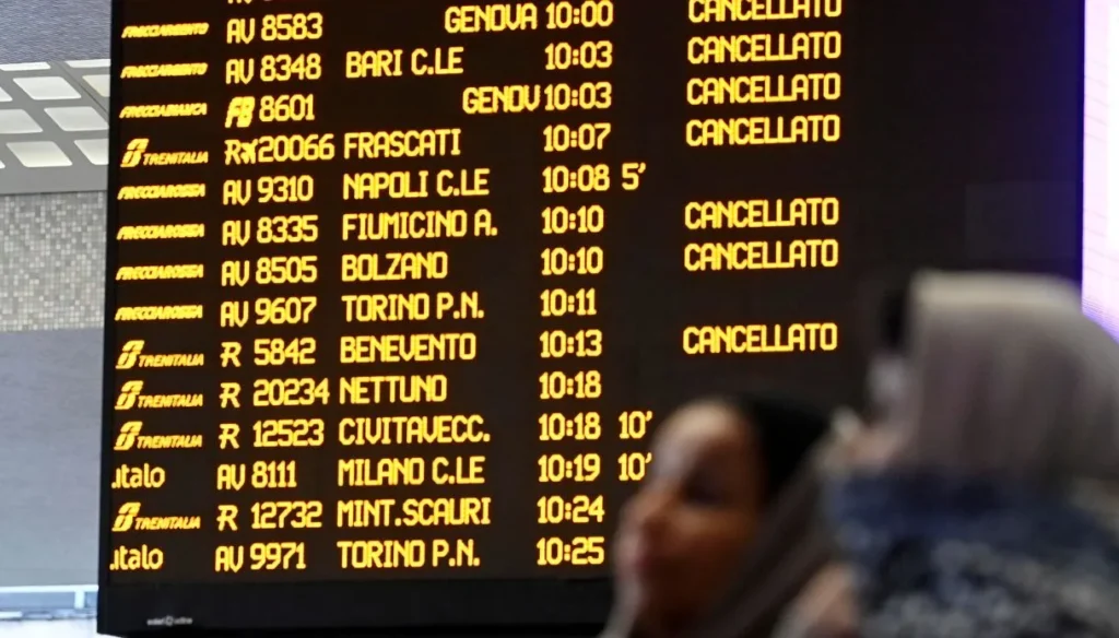 Ferrovie: sciopero nazionale di 8 ore il 6 maggio per il rinnovo del contratto