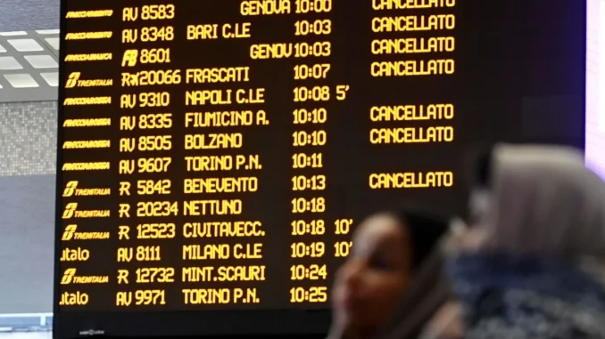 Ferrovie: sciopero nazionale di 8 ore il 6 maggio per il rinnovo del contratto